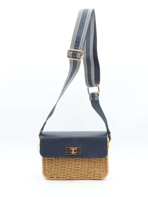 Sac bandoulière en paille Réf 20251350 – Image 2