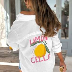 Chemise over size gaze de coton Réf 20251400