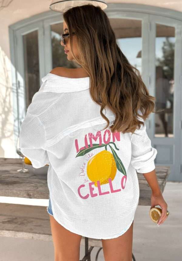Chemise over size gaze de coton Réf 20251400