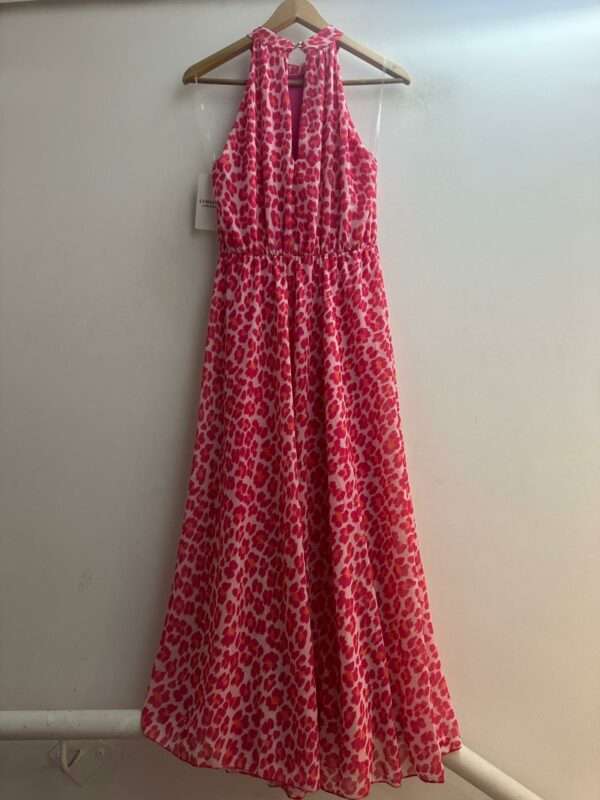 Robe imprimé Léopard Rose Réf 20251700 – Image 2