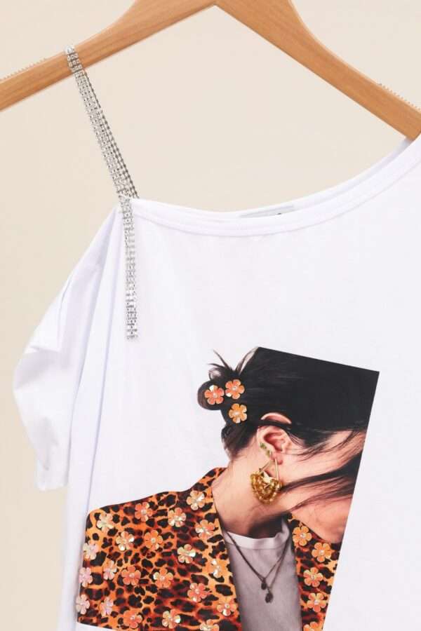 T-shirt Strass Réf 20250590 – Image 2
