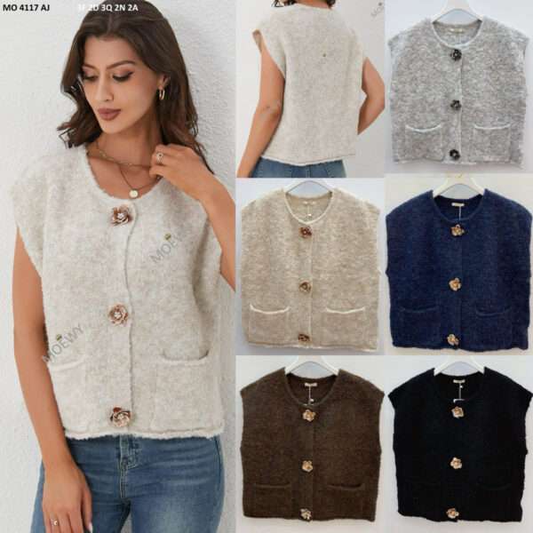Gilet court sans manches Réf 20251500