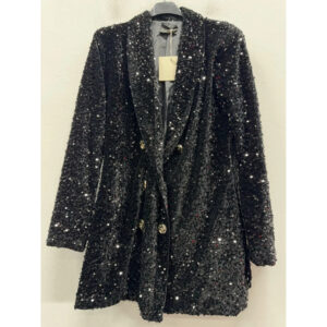 Veste Blazer noire à sequin ref 20251800
