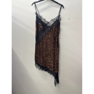 Haut asymétrique pailleté Ref 20259000